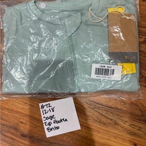 Kyte BABY Sage Green Kids Footie